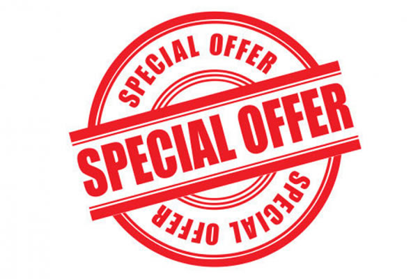 Text saying special offer in regards to While Label Pricing