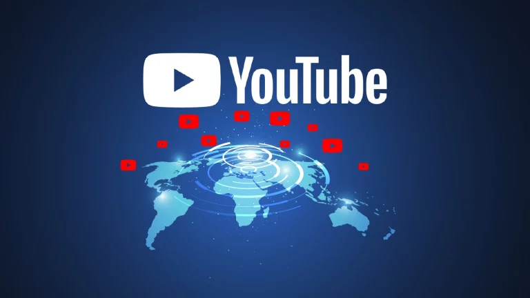 YouTube Futuristic Logo