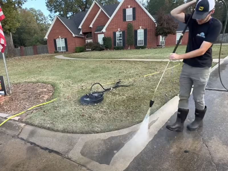 Pressure Washing Videography Concrete Driveway - Marketing For Pressure Washing Companies Cleaning Services