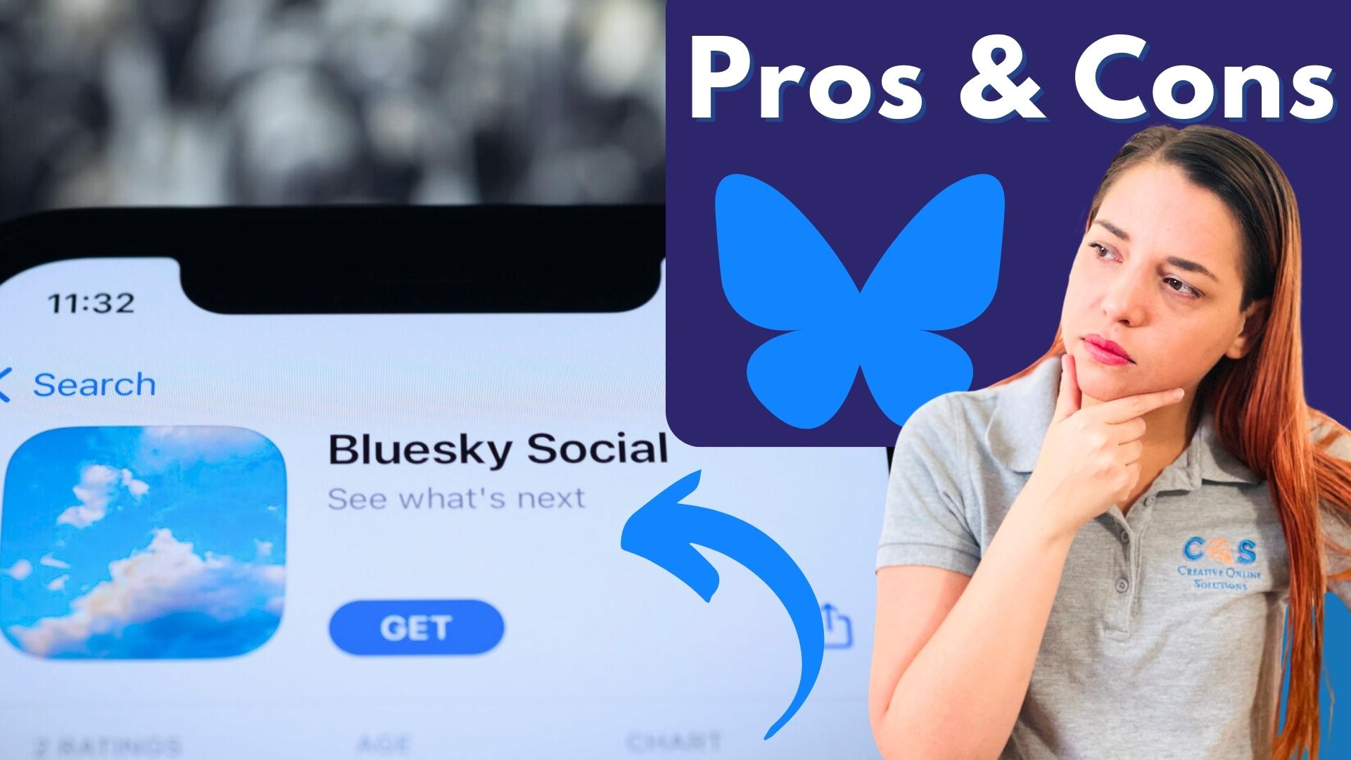 You are currently viewing What Are the Pros and Cons of Bluesky Marketing for Small Business Owners?